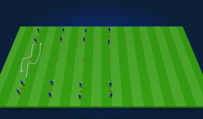 Football/Soccer Session Plan Drill (Colour): Screen 1