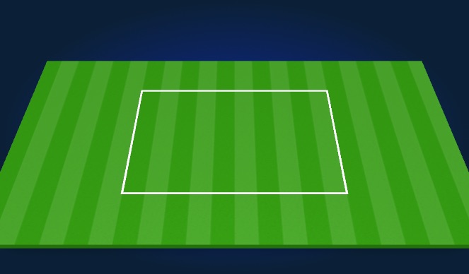 Football/Soccer Session Plan Drill (Colour): Physical Warm Up