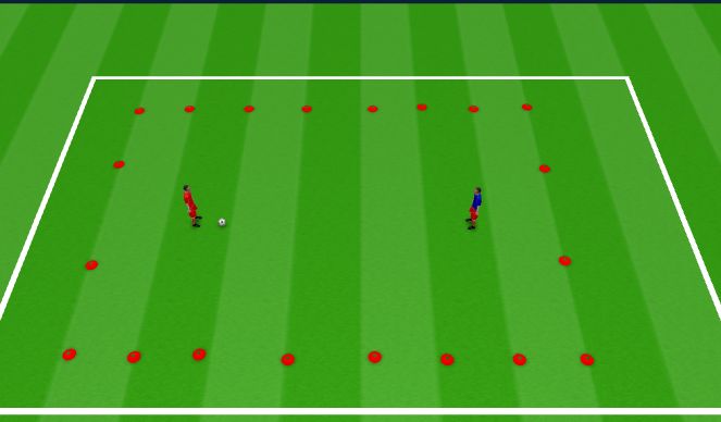 Football/Soccer Session Plan Drill (Colour): Screen 1