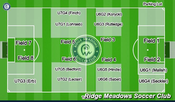 Football/Soccer Session Plan Drill (Colour): Sunday U6/U7