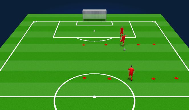 Football/Soccer Session Plan Drill (Colour): 1V1 DRILL + NEUTRAL