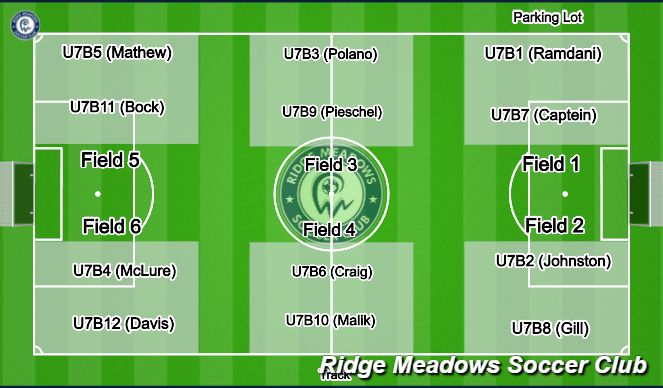 Football/Soccer Session Plan Drill (Colour): Monday KLB