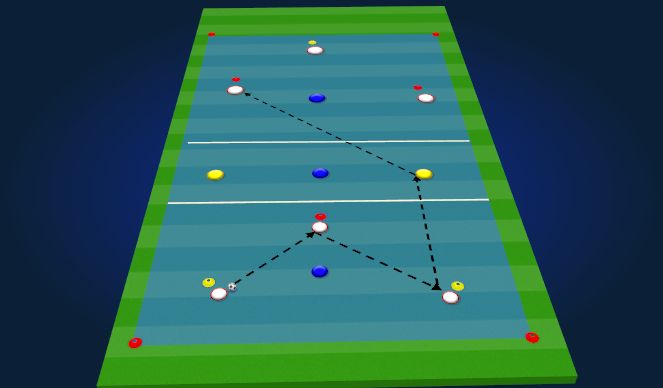 Football/Soccer Session Plan Drill (Colour): Screen 1