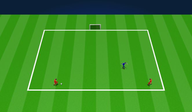 Football/Soccer Session Plan Drill (Colour): Animation 1