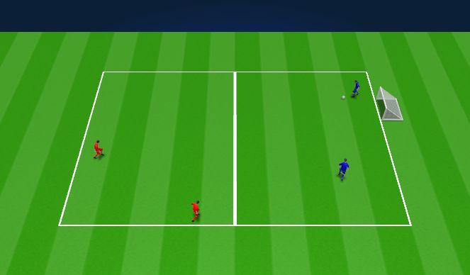 Football/Soccer Session Plan Drill (Colour): Animation 2