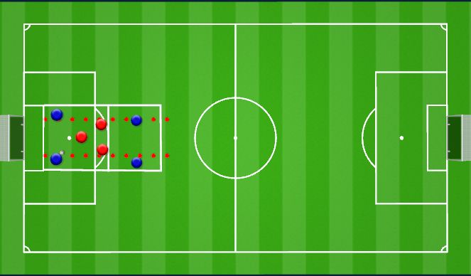 Football/Soccer Session Plan Drill (Colour): Screen 1