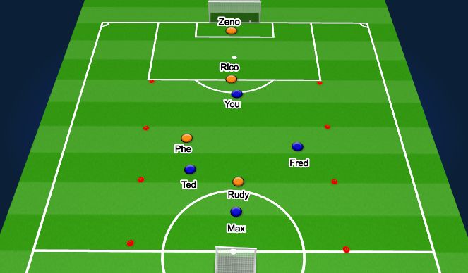 Football/Soccer Session Plan Drill (Colour): Screen 3