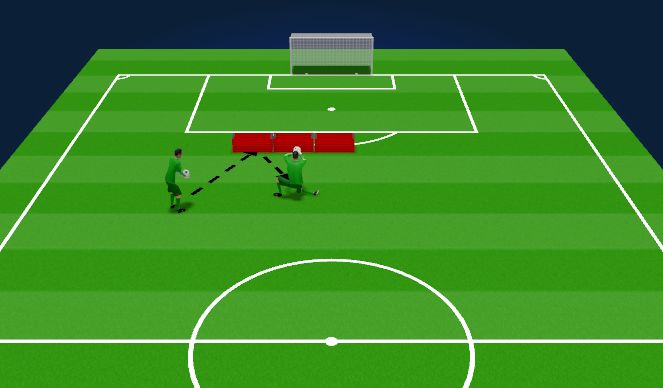 Football/Soccer Session Plan Drill (Colour): Hand Eye Coordination Training 