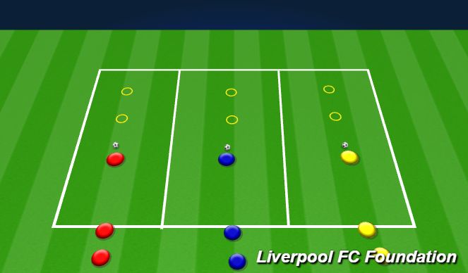 Football/Soccer Session Plan Drill (Colour): Screen 1