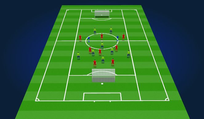 Football/Soccer Session Plan Drill (Colour): Screen 2