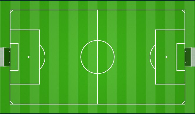 Football/Soccer Session Plan Drill (Colour): Standards