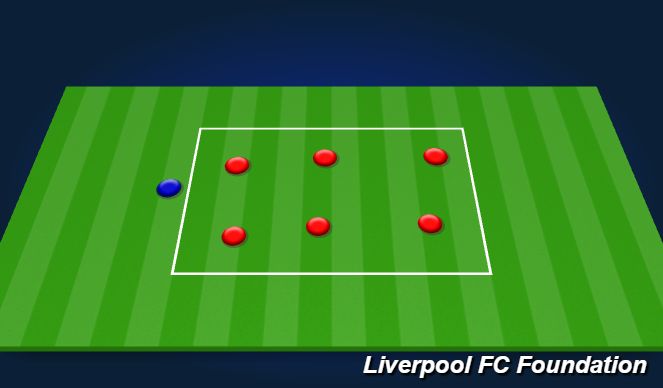 Football/Soccer Session Plan Drill (Colour): Screen 1