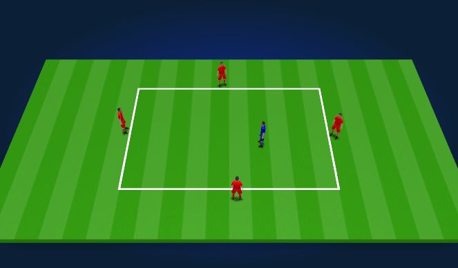 Football/Soccer Session Plan Drill (Colour): Screen 1