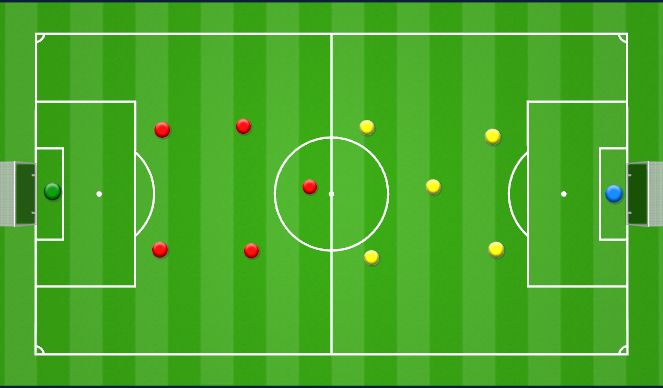 Football/Soccer Session Plan Drill (Colour): SSG Conditional Gme