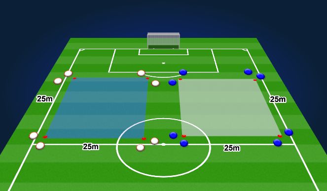 Football/Soccer Session Plan Drill (Colour): Screen 1