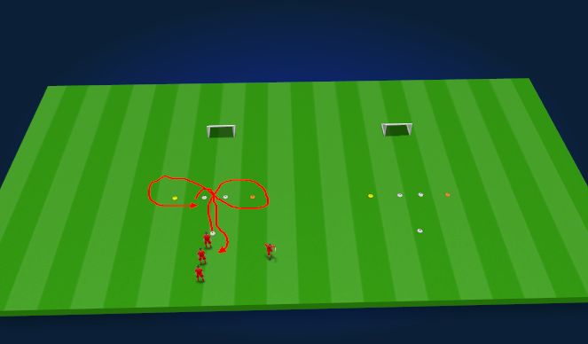 Football/Soccer Session Plan Drill (Colour): Screen 1