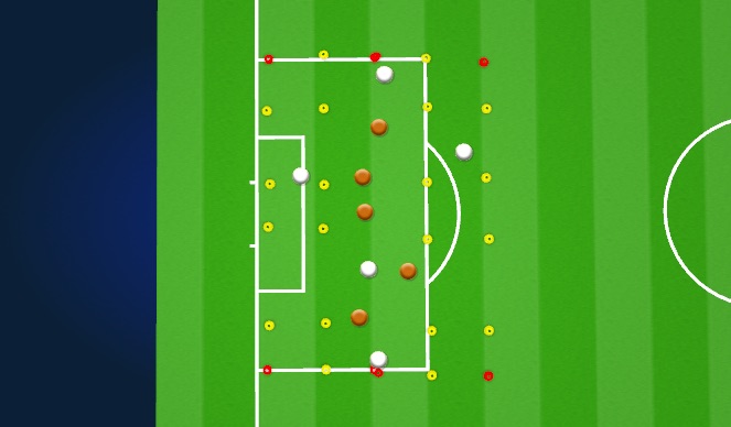 Football/Soccer Session Plan Drill (Colour): Screen 6