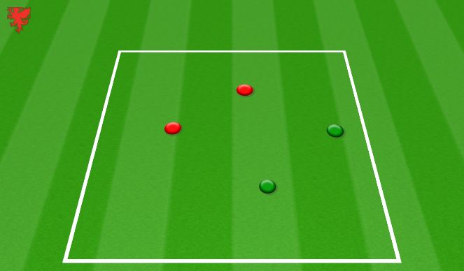 Football/Soccer Session Plan Drill (Colour): Activation 