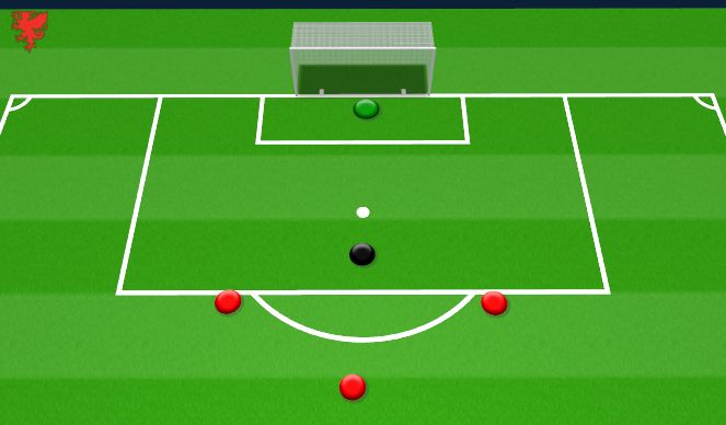 Football/Soccer Session Plan Drill (Colour): Tech 2