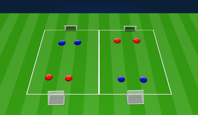 Football/Soccer Session Plan Drill (Colour): Screen 1