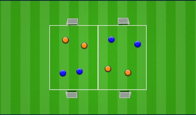 Football/Soccer Session Plan Drill (Colour): Arrival