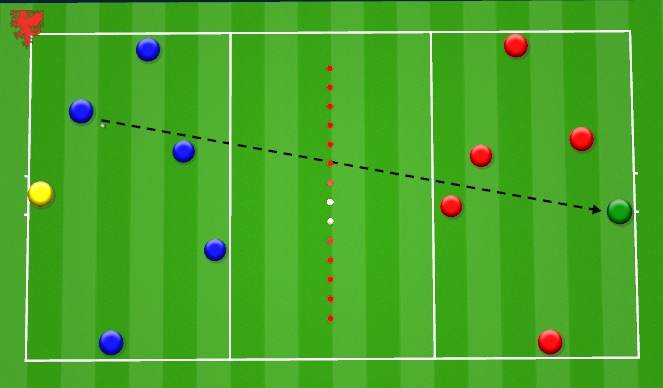 Football/Soccer Session Plan Drill (Colour): Screen 2
