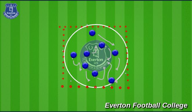 Football/Soccer Session Plan Drill (Colour): Screen 1