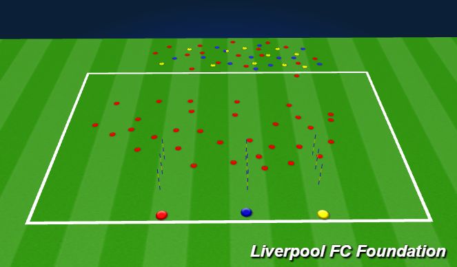 Football/Soccer Session Plan Drill (Colour): Screen 1