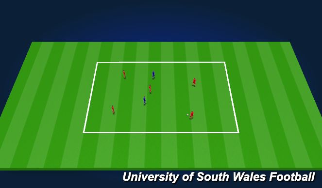 Football/Soccer Session Plan Drill (Colour): Screen 2