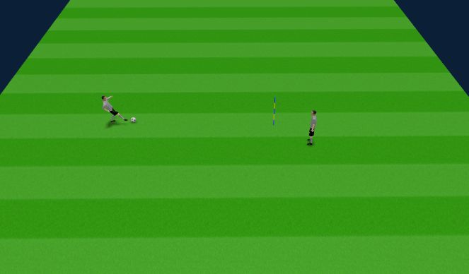 Football/Soccer Session Plan Drill (Colour): Animation 1