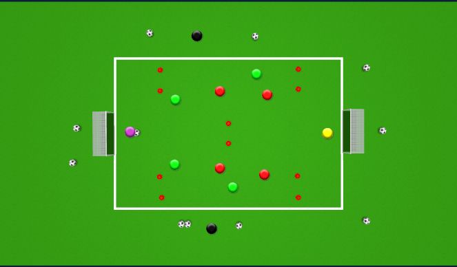 Football/Soccer Session Plan Drill (Colour): Formatted Game