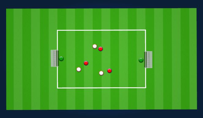 Football/Soccer Session Plan Drill (Colour): Quick Transitions