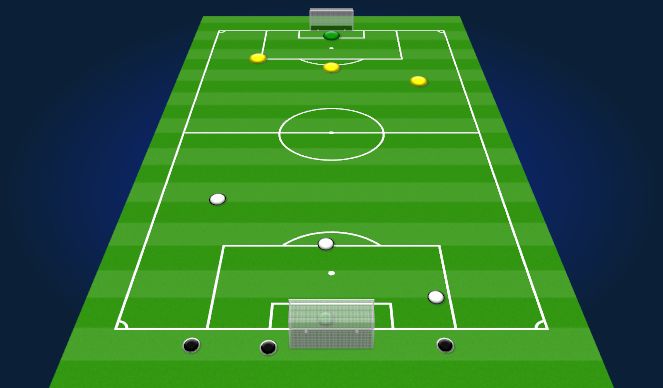 Football/Soccer Session Plan Drill (Colour): Screen 2