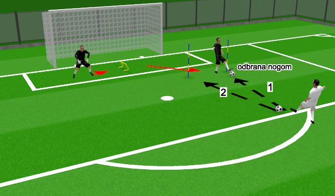 Football/Soccer Session Plan Drill (Colour): Screen 2