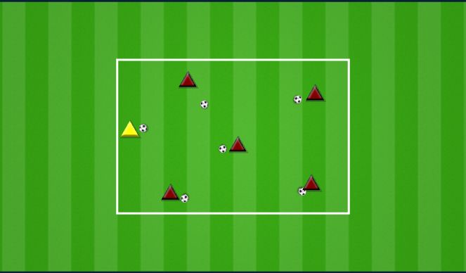 Football/Soccer Session Plan Drill (Colour): I can do this can you?