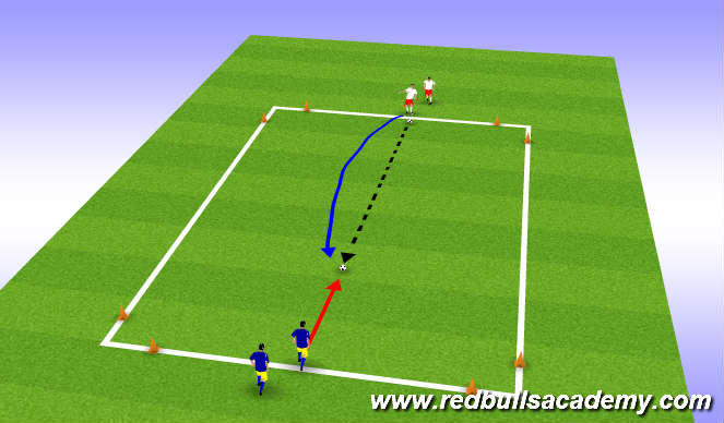 Football/Soccer Session Plan Drill (Colour): Main Theme