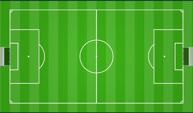 Football/Soccer Session Plan Drill (Colour): 11vs11