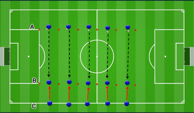 Football/Soccer Session Plan Drill (Colour): Screen 1