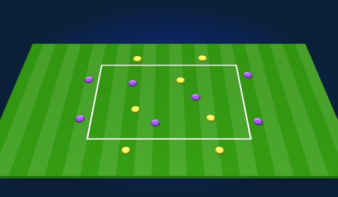 Football/Soccer Session Plan Drill (Colour): Passing Practise