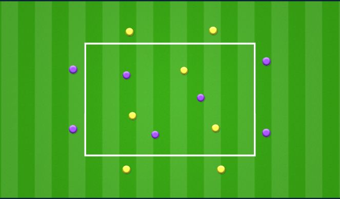 Football/Soccer Session Plan Drill (Colour): Passing Practise