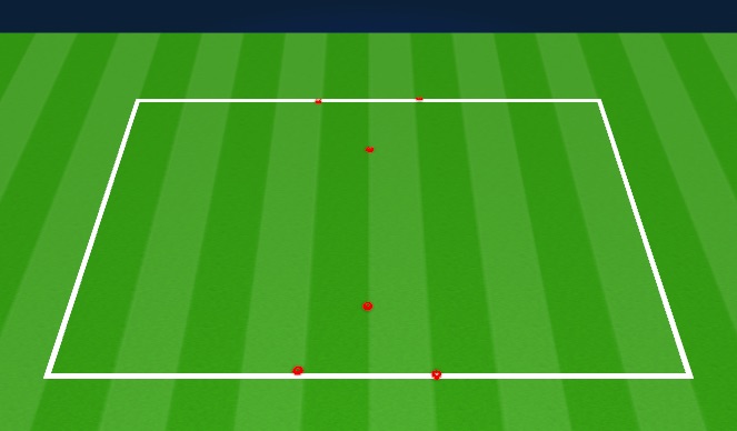 Football/Soccer Session Plan Drill (Colour): Warm Up 