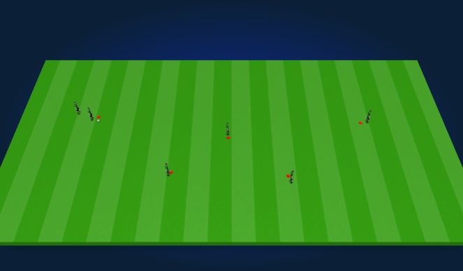 Football/Soccer Session Plan Drill (Colour): Screen 1