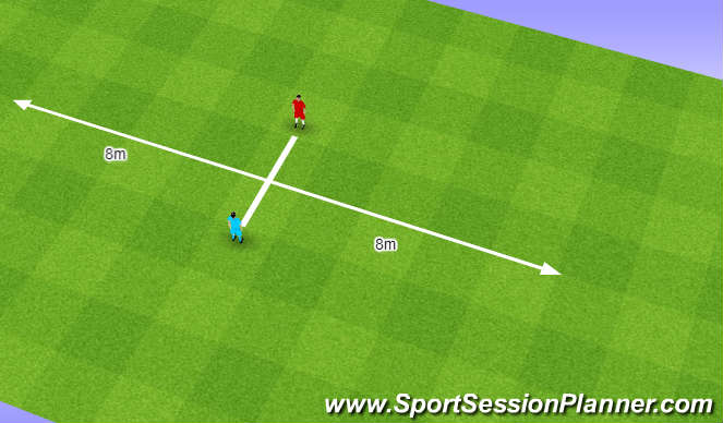 Football/Soccer Session Plan Drill (Colour): Agility