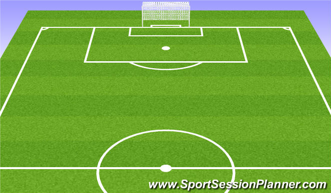 Football/Soccer Session Plan Drill (Colour): Week 3