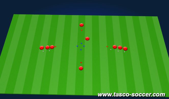 Football/Soccer Session Plan Drill (Colour): Animation 1