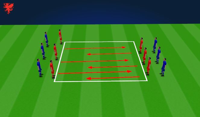 Football/Soccer Session Plan Drill (Colour): Technical