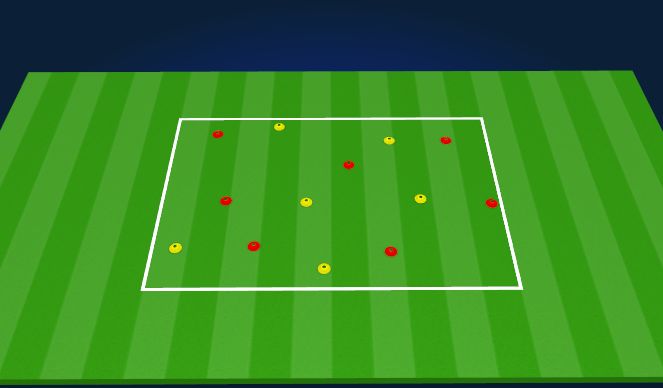 Football/Soccer Session Plan Drill (Colour): Colors