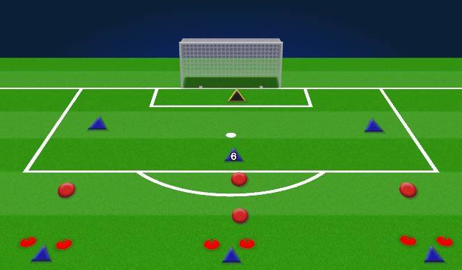 Football/Soccer Session Plan Drill (Colour): Screen 3