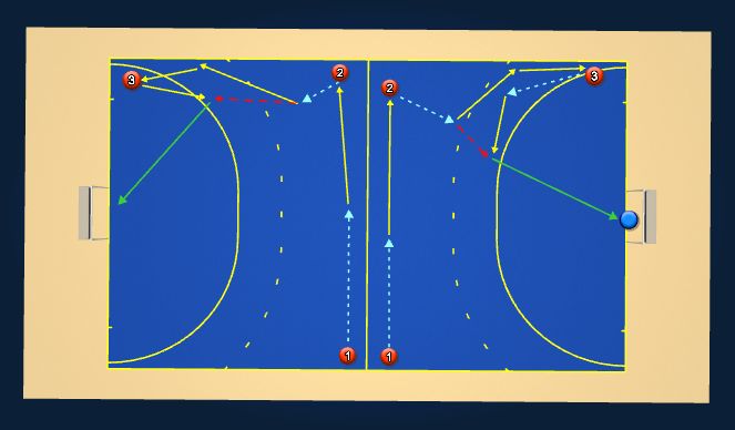 Hockey Session Plan Drill (Colour): WarmUp Shooting