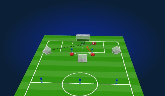 Football/Soccer Session Plan Drill (Colour): Screen 2